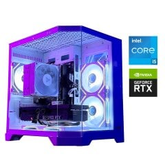 Ігровий ПК GAMING PC Tower / Intel Core i5-11400F (6 (12) ядер по 2.6 - 4.4 GHz) / 16 GB DDR4 / 500 GB SSD / nVidia GeForce RTX 5060, 8 GB GDDR7, 128-bit