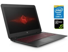 Ігровий ноутбук HP Omen 15-ax033dx / 15.6" (1920x1080) TN / Intel Core i7-6700HQ (4 (8) ядра по 2.6 GHz - 3.5 GHz) / 16 GB DDR4 / 480 GB SSD / nVidia GeForce GTX 960M, 4 GB GDDR5, 128-bit / WebCam