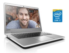 Ноутбук Lenovo Ideapad 510S-13IKB / 13.3" (1920x1080) IPS / Intel Core i7-7500U (2 (4) ядра по 2.7 - 3.5 GHz) / 8 GB DDR4 / 256 GB SSD / Intel HD Graphics 620 / WebCam / Win 10 Home + Сумка-чехол
