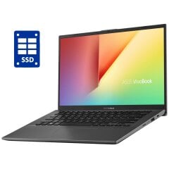 Ультрабук Asus VivoBook 14 F412F / 14" (1920x1080) TN / Intel Pentium Gold 5405U (2 (4) ядра по 2.3 GHz) / 8 GB DDR4 / 128 GB SSD / Intel UHD Graphics / WebCam / Win 10 Home