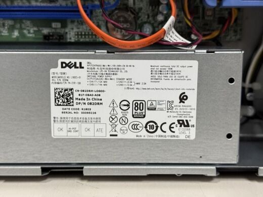 Компьютер Dell OptiPlex 7050 SFF / Intel Core i5-6600 (4 ядра по 3.3 - 3.9 GHz) / 16 GB DDR4 / 250 GB SSD / Intel HD Graphics 530 / 180W / DisplayPort / HDMI Компьютер Dell OptiPlex 7050 SFF / Intel Core i5-6600 (4 ядра по 3.3 - 3.9 GHz) / 16 GB DDR4 / 250 GB SSD / Intel HD Graphics 530 / 180W / DisplayPort / HDMI