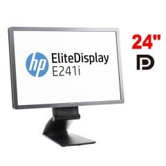 Монитор HP EliteDisplay E241i / 24" (1920x1200) IPS / 1x DP, 1x DVI, 1x VGA, 3x USB 2.0 / VESA 100x100 / Pivot