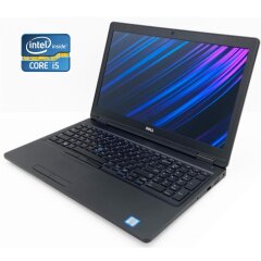 Ноутбук Dell Latitude 5580 / 15.6" (1920x1080) IPS / Intel Core i5-6300U (2 (4) ядра по 2.4 - 3.0 GHz) / 16 GB DDR4 / 256 GB SSD / Intel HD Graphics 520 / WebCam / Win 10