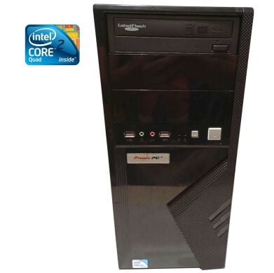 ПК Б-класс Prime PC Tower / Intel Core 2 Quad Q8300 (4 ядра по 2.5 GHz) / 8 GB DDR3 / 320 GB HDD / Intel HD GMA X4500 / DVD-RW / 450W