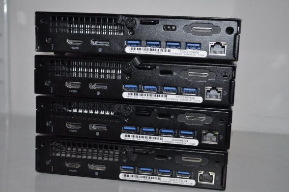 Неттоп Dell OptiPlex 7040 USFF / Intel Core i5-6500T (4 ядра по 2.5 - 3.1 GHz) / 12 GB DDR4 / 128 GB SSD / Intel HD Graphics 530 / Windows 11 Pro / Блок питания