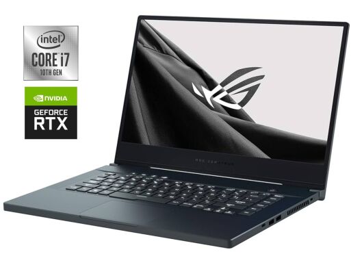 Игровой ноутбук Б-класс Asus ROG Zephyrus GU502LV / 15.6" (3840x2160) IPS / Intel Core i7-10750H (6 (12) ядер по 2.6 - 5.0 GHz) / 16 GB DDR4 / 512 GB SSD / nVidia GeForce RTX 2060, 6 GB GDDR6, 192-bit