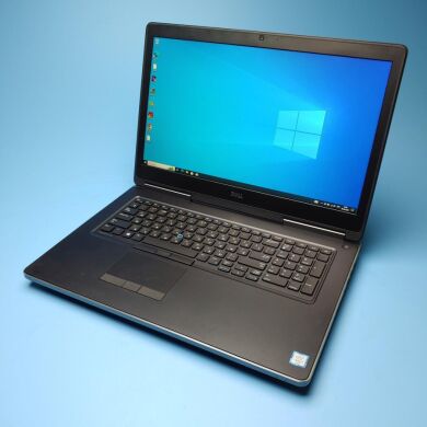 Мобільна робоча станція Dell Precision 7720 / 17.3" (1920x1080) IPS / Intel Core i7-6820HQ (4 (8) ядра по 2.7 - 3.6 GHz) / 32 GB DDR4 / 480 GB SSD / nVidia Quadro P3000, 6 GB GDDR5, 192-bit / WebCam / Win 10 Pro