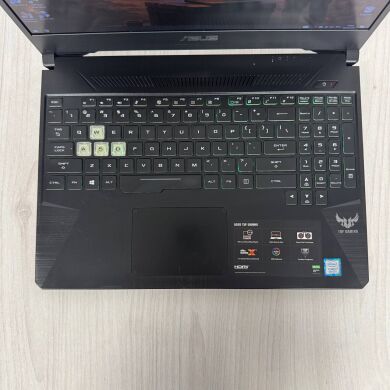 Ігровий ноутбук Б-клас Asus TUF Gaming F15 FX505GT / 15.6" (1920x1080) IPS / Intel Core i7-9750H (6 (12) ядер по 2.6 - 4.5 GHz) / 16 GB DDR4 / 512 GB SSD NVMe / nVidia GeForce GTX 1650, 4 GB GDDR6, 128-bit / WebCam Ігровий ноутбук Б-клас Asus TUF Gaming F15 FX505GT / 15.6" (1920x1080) IPS / Intel Core i7-9750H (6 (12) ядер по 2.6 - 4.5 GHz) / 16 GB DDR4 / 512 GB SSD NVMe / nVidia GeForce GTX 1650, 4 GB GDDR6, 128-bit / WebCam