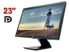 Монітор HP EliteDisplay E231i / 23" (1920x1080) IPS / 1x DP, 1x DVI, 1x VGA, 2x USB 2.0, 1x USB Type-B / VESA 100x100 / Pivot