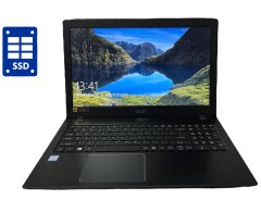 Ноутбук Acer Aspire E5-576 / 15.6" (1920x1080) TN / Intel Core i3-8130U (2 (4) ядра по 2.2 - 3.4 GHz) / 8 GB DDR3 / 240 GB SSD / Intel UHD Graphics 620 / WebCam / Win 10 Pro