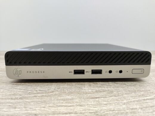 Неттоп HP ProDesk 400 G4 Desktop Mini USFF / Intel Core i3-8100T (4 ядер по 3.1 GHz) / 8 GB DDR4 / 256 GB SSD / Intel UHD Graphics 630