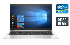 Ультрабук HP EliteBook 850 G7 / 15.6" (1920x1080) IPS / Intel Core i7-10610U (4 (8) ядра по 1.8 - 4.9 GHz) / 16 GB DDR4 / 480 GB SSD / Intel UHD Graphics / WebCam / TouchID / Windows 10