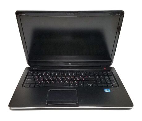 Ноутбук Б клас HP Envy dv7-7243cl / 17.3" (1920х1080) TN / Intel Core i7-3630QM (4 (8) ядра по 2.4 - 3.4 GHz) / 16 GB DDR3 / 512 GB SSD / WebCam HP TrueVision / DVD-ROM / Fingerprint / USB 3.0 / HDMI / Win 10 (non lic) / АКБ не тримає