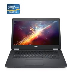 Ультрабук Б-клас Dell Latitude E5470 / 14" (1920x1080) IPS Touch / Intel Core i5-6200U (2 (4) ядра по 2.3 - 2.8 GHz) / 8 GB DDR4 / 128 GB SSD M.2 / Intel HD Graphics 520 / WebCam