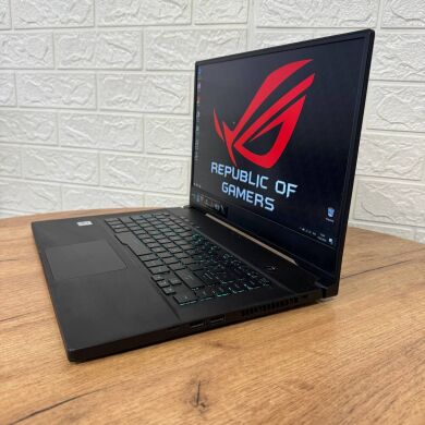 Игровой ноутбук Б-класс Asus ROG Zephyrus GU502LV / 15.6" (3840x2160) IPS / Intel Core i7-10750H (6 (12) ядер по 2.6 - 5.0 GHz) / 16 GB DDR4 / 512 GB SSD / nVidia GeForce RTX 2060, 6 GB GDDR6, 192-bit