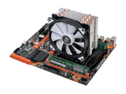 Комплект: Материнская плата Kllisre X99 v1.21 + Intel Xeon E5-2697 v3 (14 (28) ядер по 2.6 - 3.6 GHz) + 16 GB DDR4 + Кулер SNOWMAN M-T6