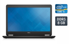 Ультрабук Б-клас Dell Latitude E7450 / 14" (1366x768) TN / Intel Core i5-5300U (2 (4) ядра по 2.3 - 2.9 GHz) / 8 GB DDR3 / 240 GB SSD / Intel HD Graphics 5500 / WebCam / Fingerprint / Windows 10