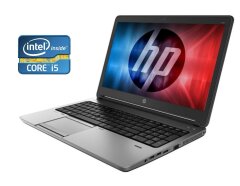 Ноутбук HP ProBook 650 G1 / 15.6" (1366x768) TN / Intel Core i5-4210M (2 (4) ядра по 2.6 - 3.2 GHz) / 8 GB DDR3 / 256 GB SSD / Intel HD Graphics 4600 / WebCam / Win 10