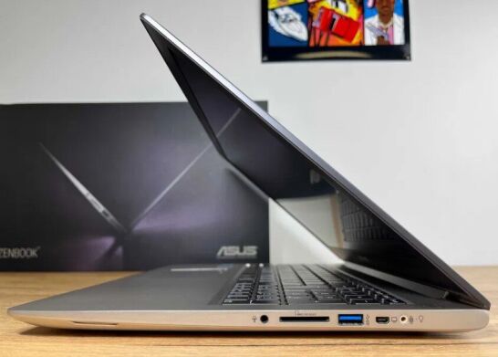 Ігровий ноутбук Б-клас Asus ZenBook UX51VZA / 15.6" (1920x1080) IPS / Intel Core i7-3612QM (4 (8) ядра по 2.1 - 3.1 GHz) / 8 GB DDR3 / 256 GB SSD / nVidia GeForce GT 650M, 2 GB GDDR5, 128-bit / WebCam / Win 10 Pro / АКБ не тримає