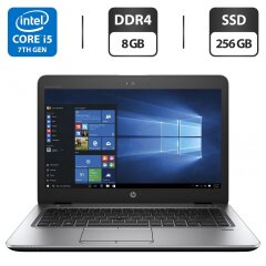 Ноутбук HP EliteBook 840 G4 / 14" (1920x1080) TN / Intel Core i5-7200U (2 (4) ядра по 2.5 - 3.1 GHz) / 8 GB DDR4 / 512 GB SSD / Intel HD Graphics 620 / WebCam / VGA