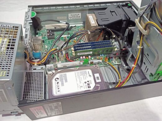 Компьютер HP Compaq Pro 6200 SFF / Intel Core i5-2300 (4 ядра по 2.8 - 3.1 GHz) / 8 GB DDR3 / 500 GB HDD / Intel HD Graphics 2000 / LPT / DP