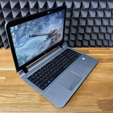 Ноутбук Б-клас HP ProBook 450 G3 / 15.6" (1920x1080) TN / Intel Core i5-6200U (2 (4) ядра по 2.3 - 2.8 GHz) / 8 GB DDR3 / 128 GB SSD / AMD Radeon R7 M340, 4 GB GDDR3, 64-bit / WebCam