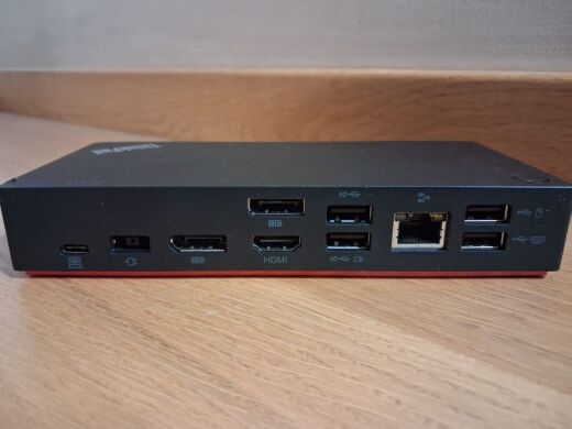 Док-станція Lenovo ThinkPad USB-C Dock Gen 2 40AS / USB Type-C / HDMI, DisplayPort / USB 3.1, USB 2.0 / Gigabit Ethernet