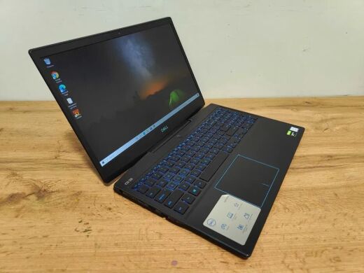 Игровой ноутбук Dell G3 15 / 15.6" (1920x1080) IPS / Intel Core i5-9300H (4 (8) ядра по 2.4 - 4.1 GHz) / 8 GB DDR4 / 128 GB SSD + 1000 GB HDD / nVidia GeForce GTX 1650, 4 GB GDDR5, 128-bit / WebCam 