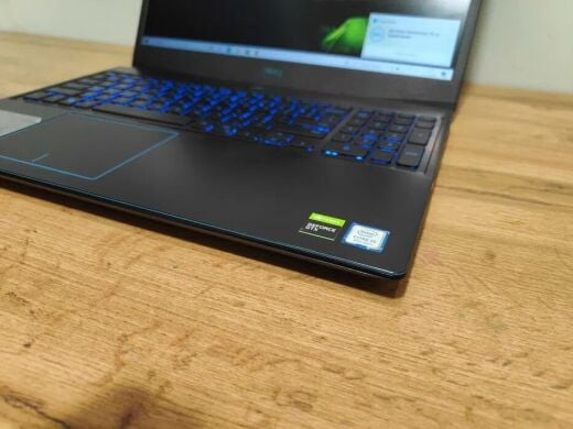 Игровой ноутбук Dell G3 15 / 15.6" (1920x1080) IPS / Intel Core i5-9300H (4 (8) ядра по 2.4 - 4.1 GHz) / 8 GB DDR4 / 128 GB SSD + 1000 GB HDD / nVidia GeForce GTX 1650, 4 GB GDDR5, 128-bit / WebCam 