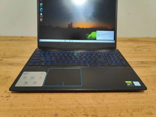 Игровой ноутбук Dell G3 15 / 15.6" (1920x1080) IPS / Intel Core i5-9300H (4 (8) ядра по 2.4 - 4.1 GHz) / 8 GB DDR4 / 128 GB SSD + 1000 GB HDD / nVidia GeForce GTX 1650, 4 GB GDDR5, 128-bit / WebCam 