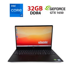Ігровий ультрабук Dell Vostro 7590 / 15.6" (1920x1080) IPS / Intel Core i7-9750H (6 (12) ядер по 2.6 - 4.5 GHz) / 32 GB DDR4 / 1000 GB SSD / nVidia GeForce GTX 1650, 4 GB GDDR5, 128-bit / WebCam