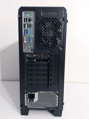 Комплект: AeroCool Cylon BG Tempered Tower / Intel Core i7-4790 (4 (8) ядра по 3.6 - 4.0 GHz) / 20 GB DDR3 / 500 GB SSD + 500 GB HDD / AMD Radeon RX 470, 8 GB GDDR5, 256-bit / 350W + Монітор LG 24MB37PM-B / 24" (1920x1080) IPS + Клавіатура, мишка, кабелі