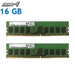 Комплект: Оперативна пам'ять для ПК Samsung / 16 GB (2x8 GB) / 1Rx8 PC4-21300 / DDR4 / 2666 MHz