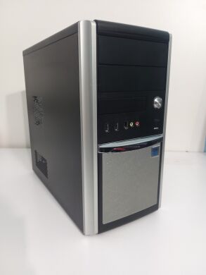 Комп'ютер Hyundai Silver Tower / Intel Core i5-3470 (4 ядра по 3.2 - 3.6 GHz) / 8 GB DDR3 / 320 GB HDD / Intel HD Graphics 2500 / 400W NEW 