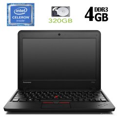 Lenovo ThinkPad X131e / 11.6' / Intel Celeron 1007U ( 2 ядра по 1.5GHz) / 4 GB DDR3 / new! 120 GB SSD / HDMI, VGA, USB 3.0