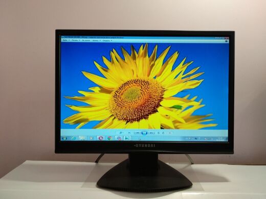 Монітор Hyundai X93W / 19" (1440x900) TN / VGA, DVI / VESA 100x100 / Вбудовані колонки 2x 1W