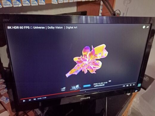 Монітор Philips 200V4LSB / 20" (1600x900) TN / VGA, DVI / VESA 100x100 