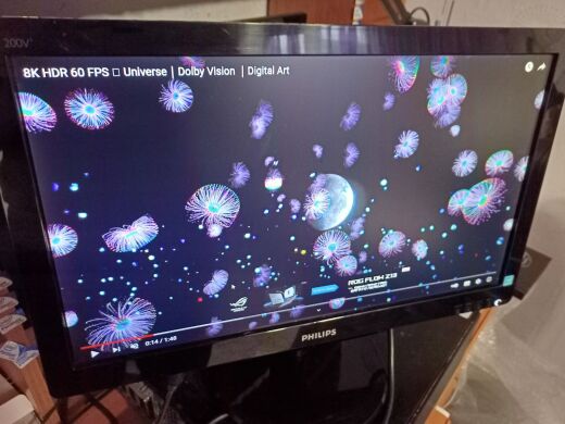 Монітор Philips 200V4LSB / 20" (1600x900) TN / VGA, DVI / VESA 100x100 