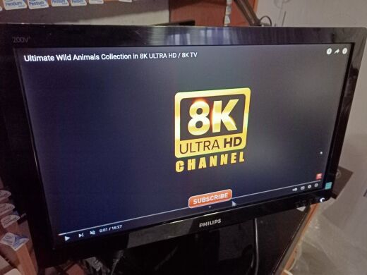 Монітор Philips 200V4LSB / 20" (1600x900) TN / VGA, DVI / VESA 100x100 