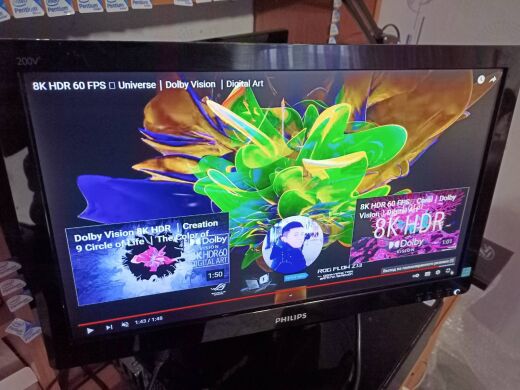 Монітор Philips 200V4LSB / 20" (1600x900) TN / VGA, DVI / VESA 100x100 