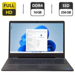 Ноутбук Б-класс Dell Vostro 3500 / 15.6" (1920x1080) IPS / Intel Core i5-1135G7 (4 (8) ядра по 2.4 - 4.2 GHz) / 16 GB DDR4 / 256 GB SSD / Intel Iris Xe Graphics / WebCam / Windows 11 Pro