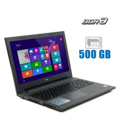 Ноутбук Б-класс Dell Vostro 3546 / 15.6" (1366x768) TN / Intel Core i3-4005U (2 (4) ядра по 1.7 GHz) / 4 GB DDR3 / 500 GB HDD / Intel HD Graphics 4400 / WebCam / DVD-ROM / Windows 10 Pro