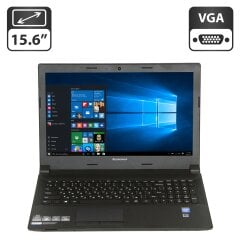 Ноутбук Б-класс Lenovo IdeaPad B50-30 / 15.6" (1366x768) TN / Intel Celeron N2840 (2 ядра по 2.16 - 2.58 GHz) / 4 GB DDR3 / 320 GB HDD / Intel HD Graphics / WebCam