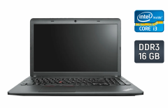 Ноутбук Б-клас Lenovo ThinkPad Edge E531 / 15.6" (1366x768) TN / Intel Core i3-3120M (2 (4) ядра по 2.5 GHz) / 16 GB DDR3 / 256 GB SSD / Intel HD Graphics 4000 / WebCam / HDMI