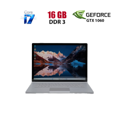 Ноутбук Б-класс Microsoft Surface Book 2 / 15" (3240x2160) IPS Touch / Intel Core i7-8650U (4 (8) ядра по 1.9 - 4.2 GHz) / 16 GB DDR3 / 480 GB SSD / nVidia GeForce GTX 1060, 6 GB GDDR5, 192-bit / WebCam