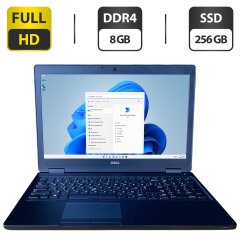 Ноутбук Dell Latitude 5580 / 15.6" (1920x1080) TN / Intel Core i5-6300U (2 (4) ядра по 2.4 - 3.0 GHz) / 8 GB DDR4 / 256 GB SSD / Intel HD Graphics 520 / WebCam / HDMI