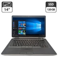 Ноутбук Dell Latitude E6430s / 14" (1366x768) TN / Intel Core i5-3340M (2 (4) ядра по 2.7 - 3.4 GHz) / 6 GB DDR3 / 120 GB SSD / Intel HD Graphics 4000 / WebCam / DVD-ROM