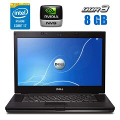 Ноутбук Dell Latitude E6510 / 15.6" (1920x1080) TN / Intel Core i7-640M (2 (4) ядра по 2.8 - 3.46 GHz) / 8 GB DDR3 / 256 GB SSD / nVidia NVS 3100M, 512 MB GDDR3, 64-bit / WebCam / DVD-ROM