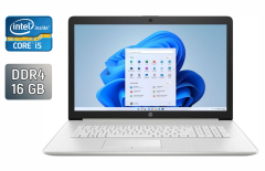 Ноутбук HP 17-by 4061nr / 17.3" (1920x1080) IPS / Intel Core i5-1135G7 (4 (8) ядра по 2.4 - 4.2 GHz) / 16 GB DDR4 / 480 GB SSD / Intel Iris Xe Graphics / WebCam / Windows 11
