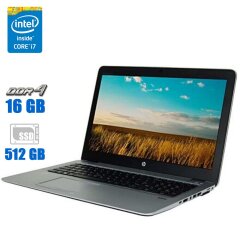 Ноутбук HP EliteBook 850 G3 / 15.6" (1920x1080) TN Touch / Intel Core i7-6500U (2 (4) ядра по 2.5 - 3.1 GHz) / 16 GB DDR4 / 512 GB SSD / Intel HD Graphics 520 / WebCam